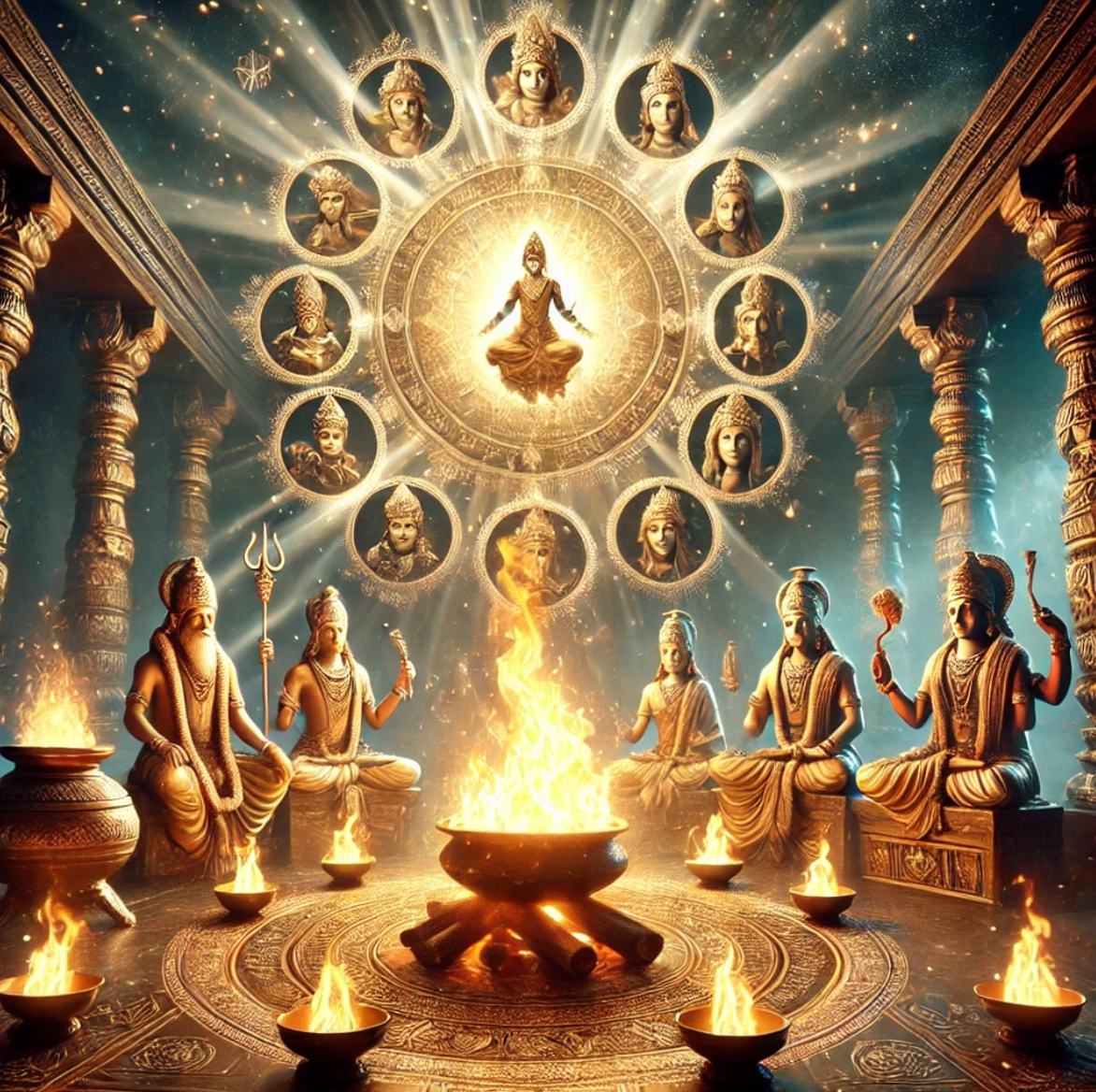 Navagraha Homam (for Navagraha or planetary doshas)