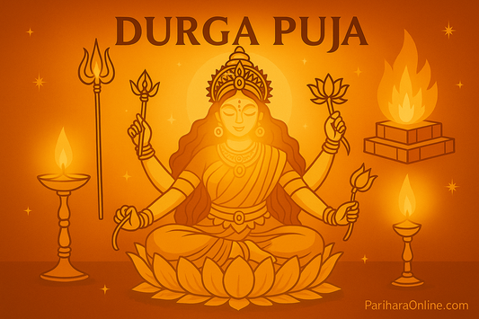 Navratri Special Pooja Package (3 Rituals) -  Book Online & Get prasad worldwide